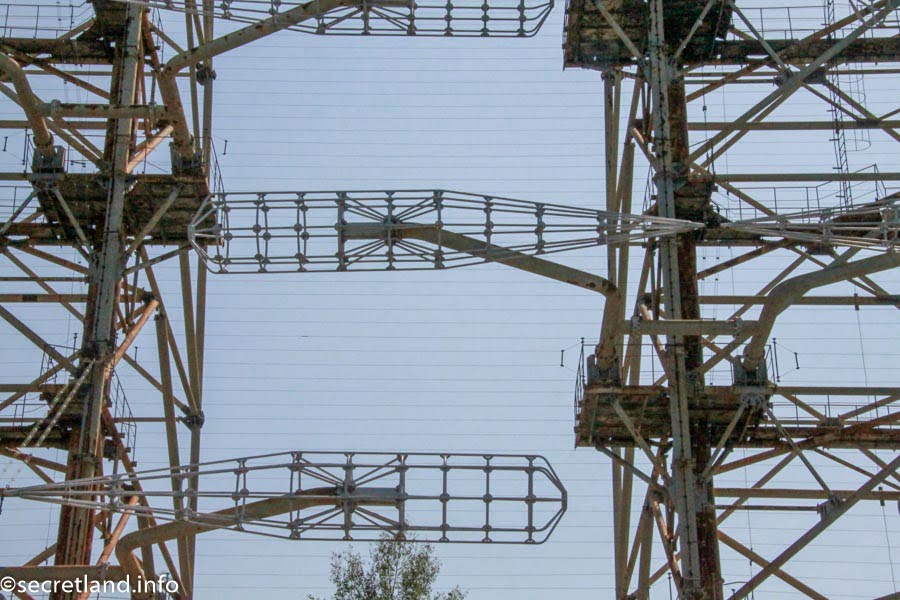Radar Duga in the Chernobyl zone