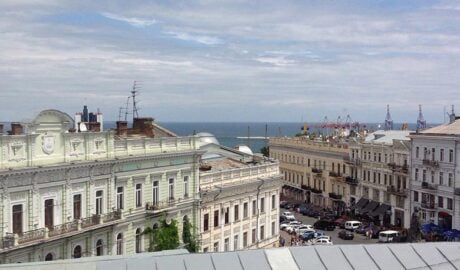Вид из отеля Екатерина II В Одессе