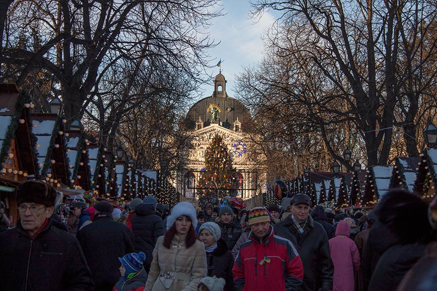 Львів на Різдво
