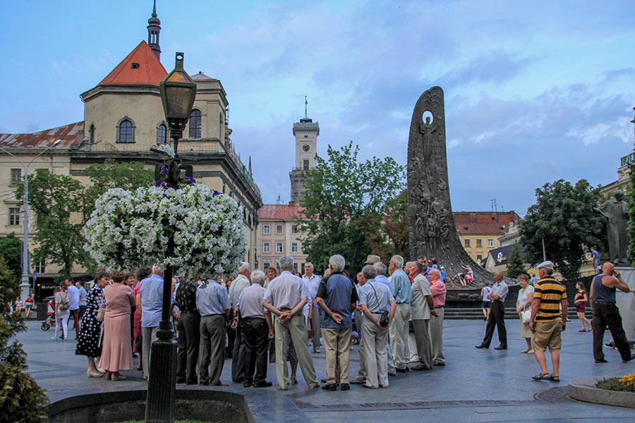 Літній вечірній Львів