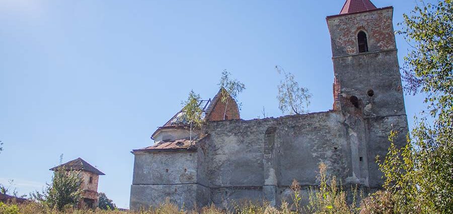 Оборонный костел в Соколовке