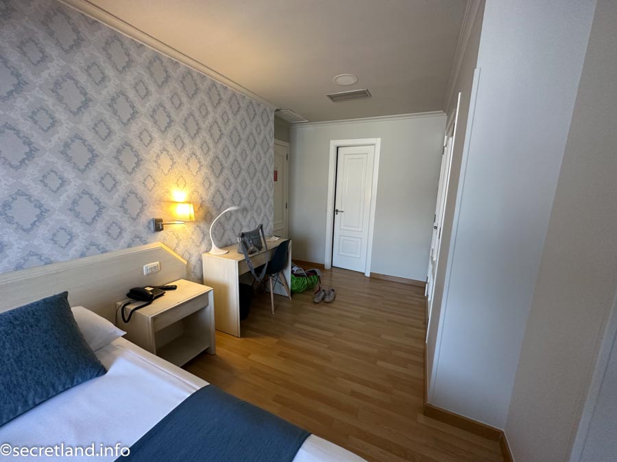 Single room at Hotel Atlántico Vigo