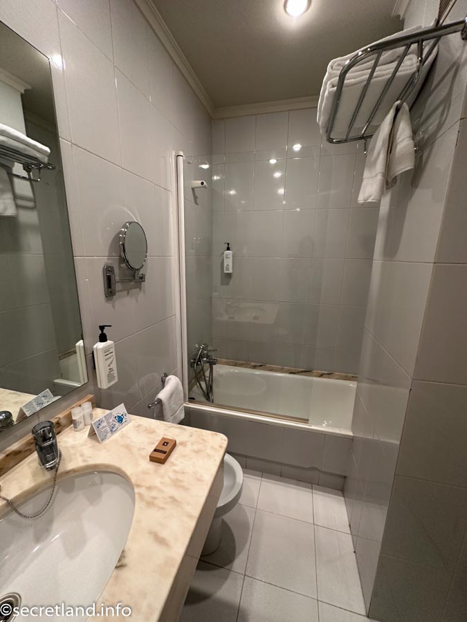 Bathroom at Hotel Atlántico Vigo