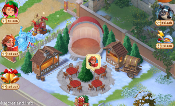 The Fa-la-la-la Follies event - Merge mansion