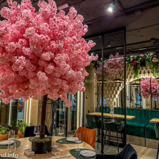 Інтер'єр ресторану HANAMI UNIQUE