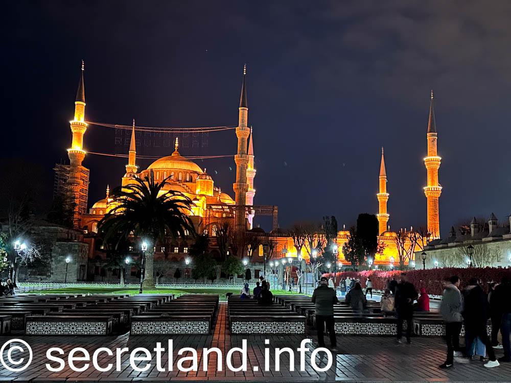 Sultanahmet Camii ввчері